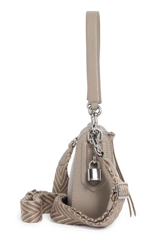 Marc Jacobs Webbing Small Convertible Shoulder Bag In Gray