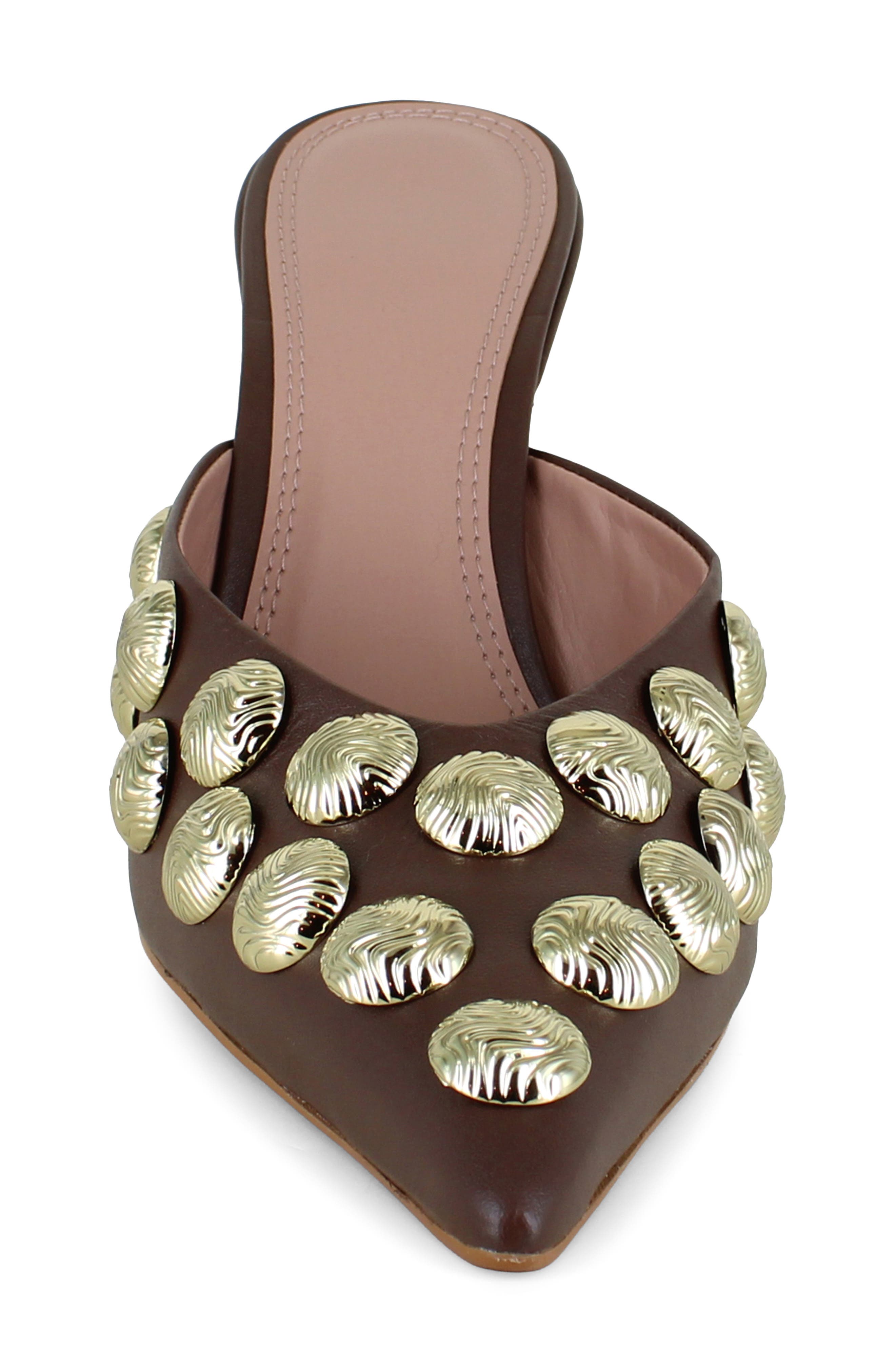 BCBGMAXAZRIA Grimaldi Pointed Toe Pump, Alternate, color, Dark Brown