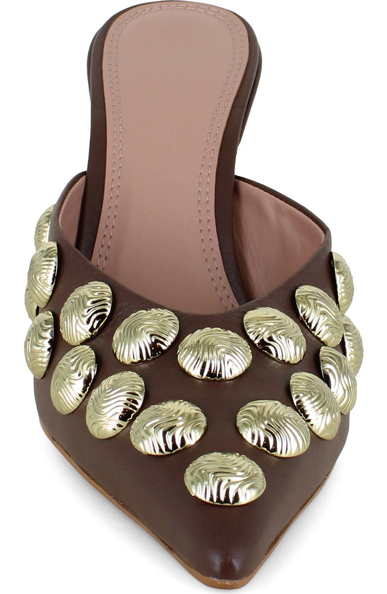 BCBGMAXAZRIA Grimaldi Pointed Toe Pump, Alternate, color, Dark Brown