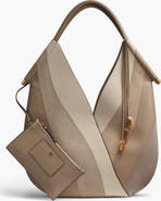 Donna Karan New York Baldwin Curve Pieced Large Shoulder