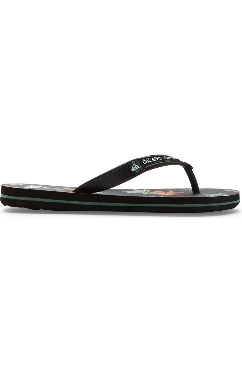 Quiksilver Molokai Art II Flip Flop, Alternate, color,
