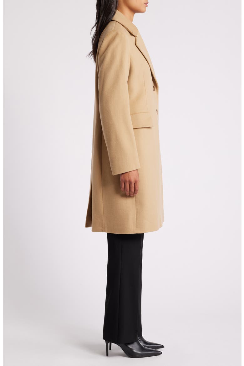 Charlie Wool Coat (Nordstrom Exclusive), Alternate, color, CAMEL