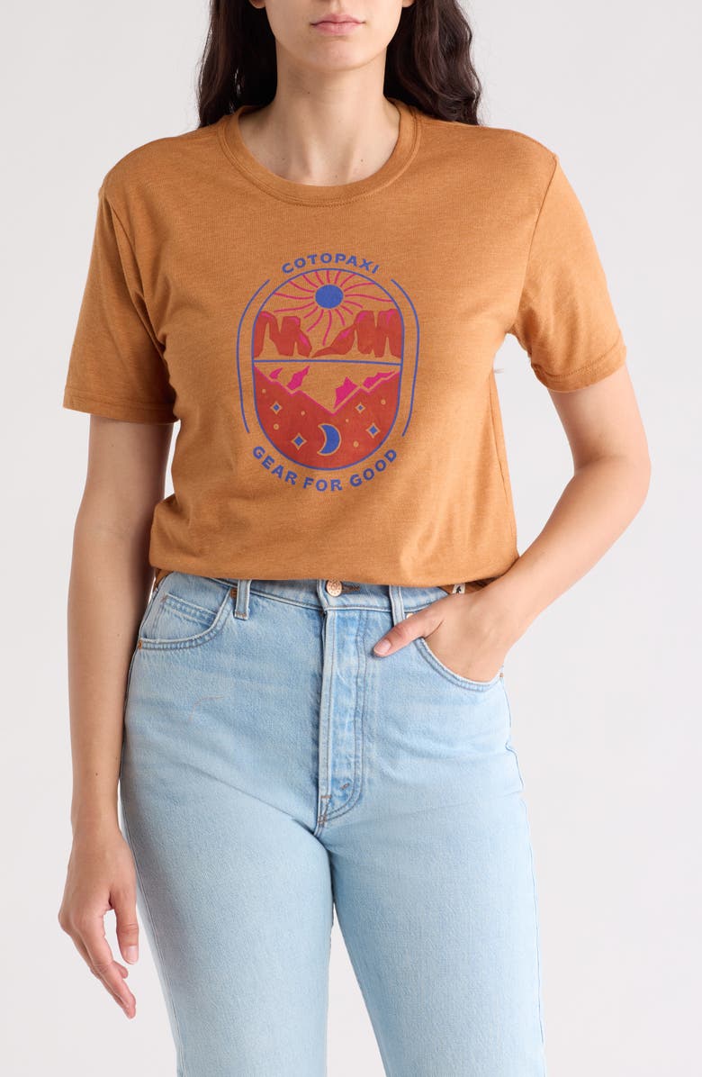 Cotopaxi Day & Night Organic Cotton Blend Graphic T-Shirt, Main, color, 