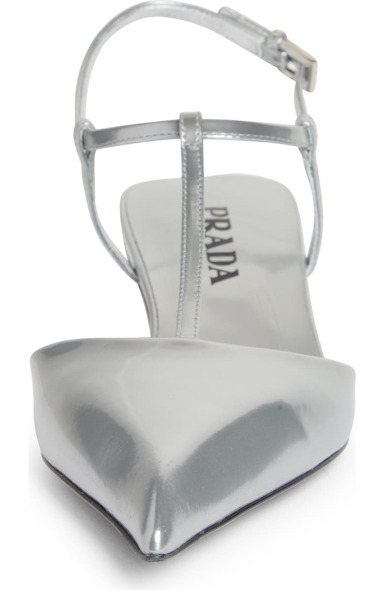 Prada Modellerie Pointed Toe Kitten Heel Pump, Alternate, color,