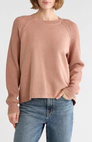 Vince Ribbed Cotton Pullover