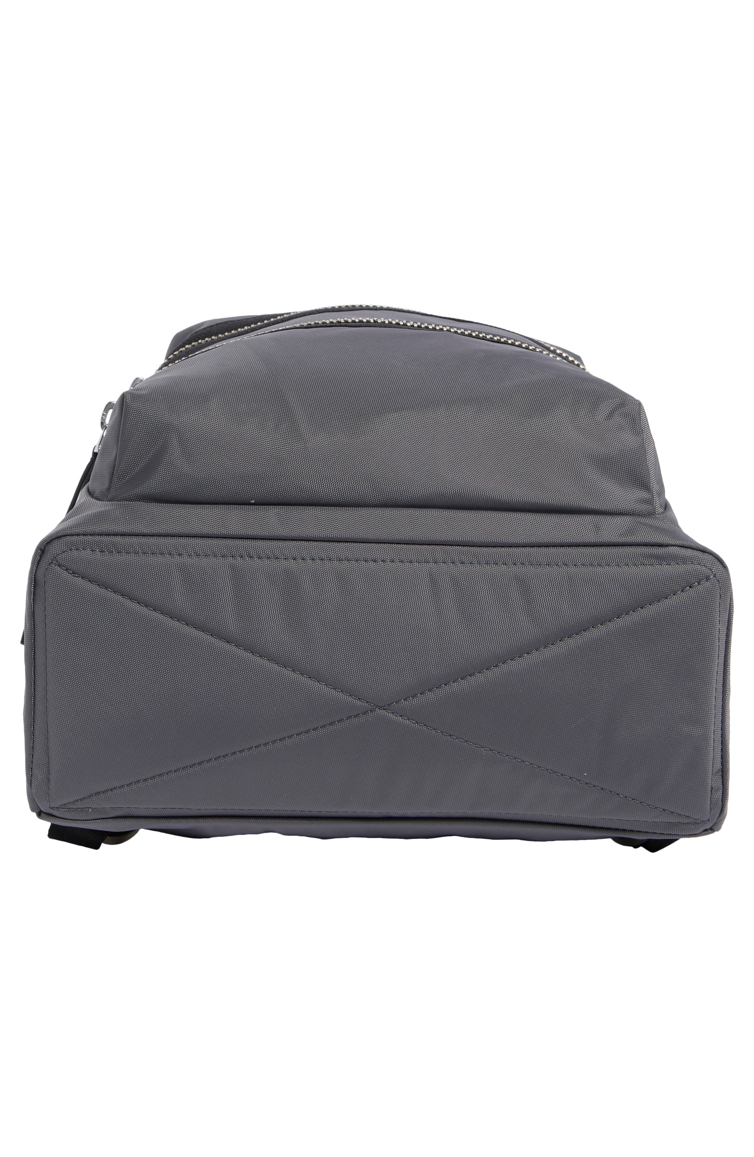 The Biker Nylon Large Backpack, Alternate, color, DARK SHADOW