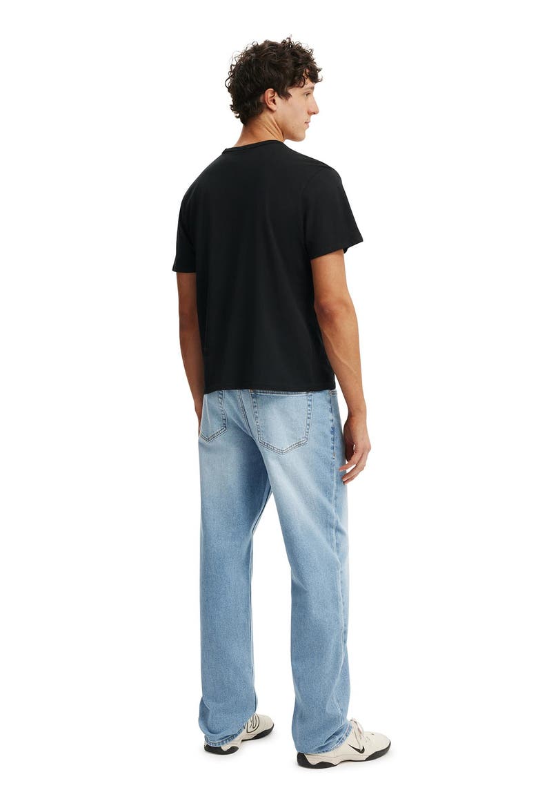 Men's Loose Straight Jean, Alternate, color, River Blue