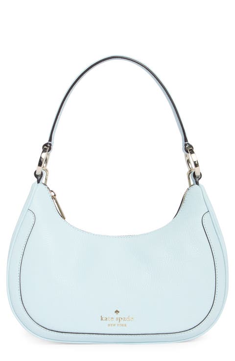 Leila Pebbled Leather Shoulder Bag
