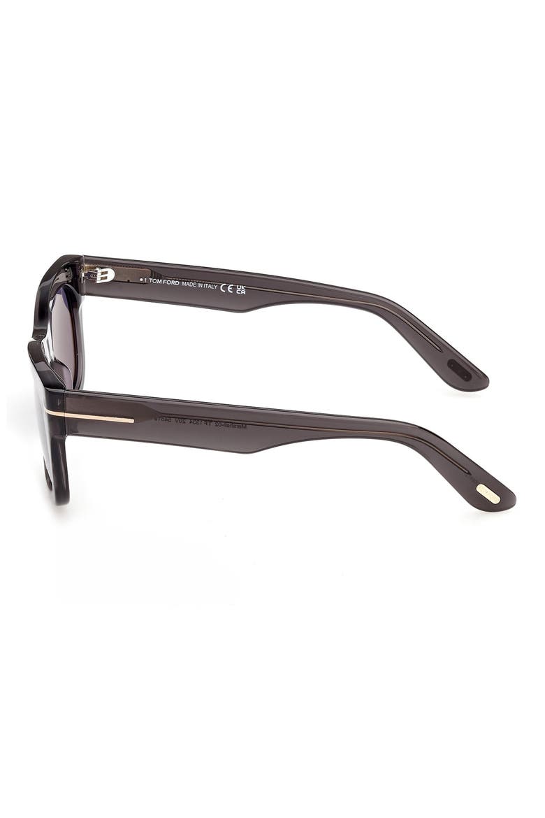 54mm Rectangular Sunglasses, Alternate, color, GREY / OTHER / BLUE