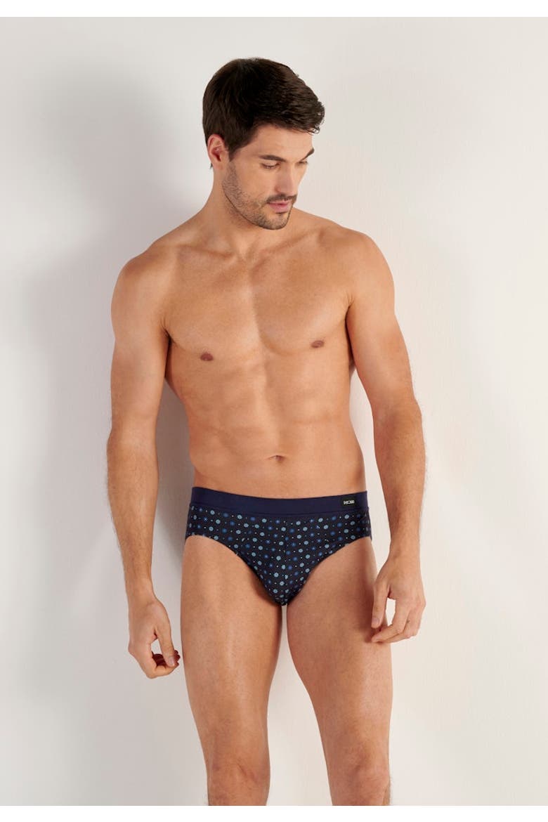 Bo Comfort Mini Briefs, Alternate, color, Navy Print
