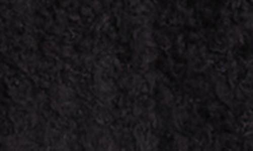 Shop Barefoot Dreams Cozychic® Ribbed Hooded Poncho In Black