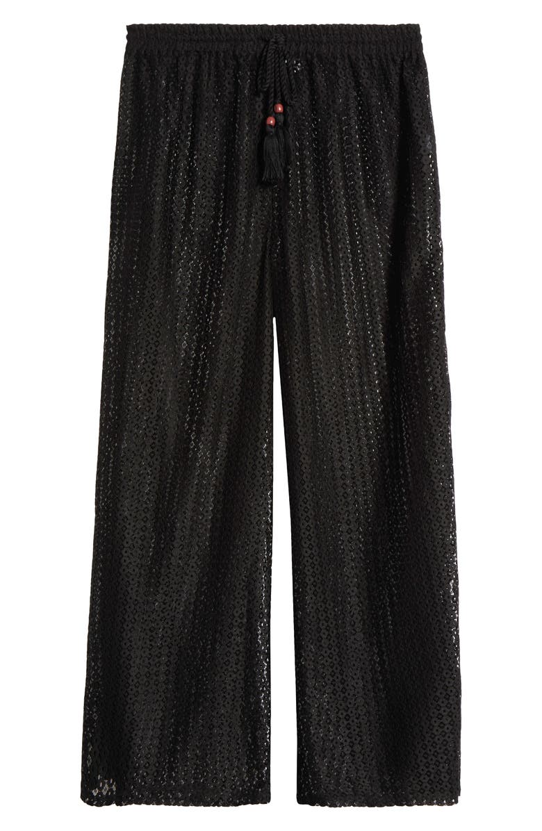 Nordstrom Open Knit Cover-Up Pants, Alternate, color,