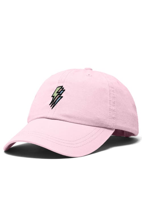 Dalix Lightning Cap In Washed Pink