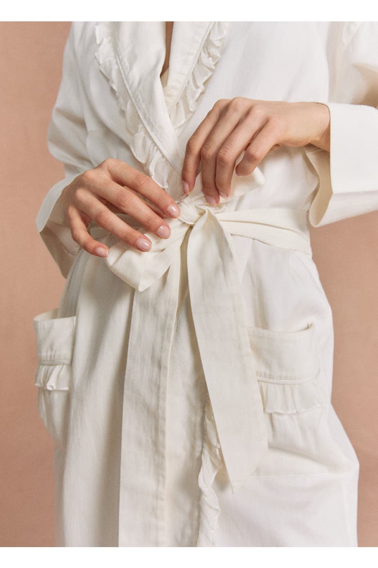 Pippy Robe, Alternate, color, White