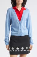 Stine Goya Layered Wool Cardigan
