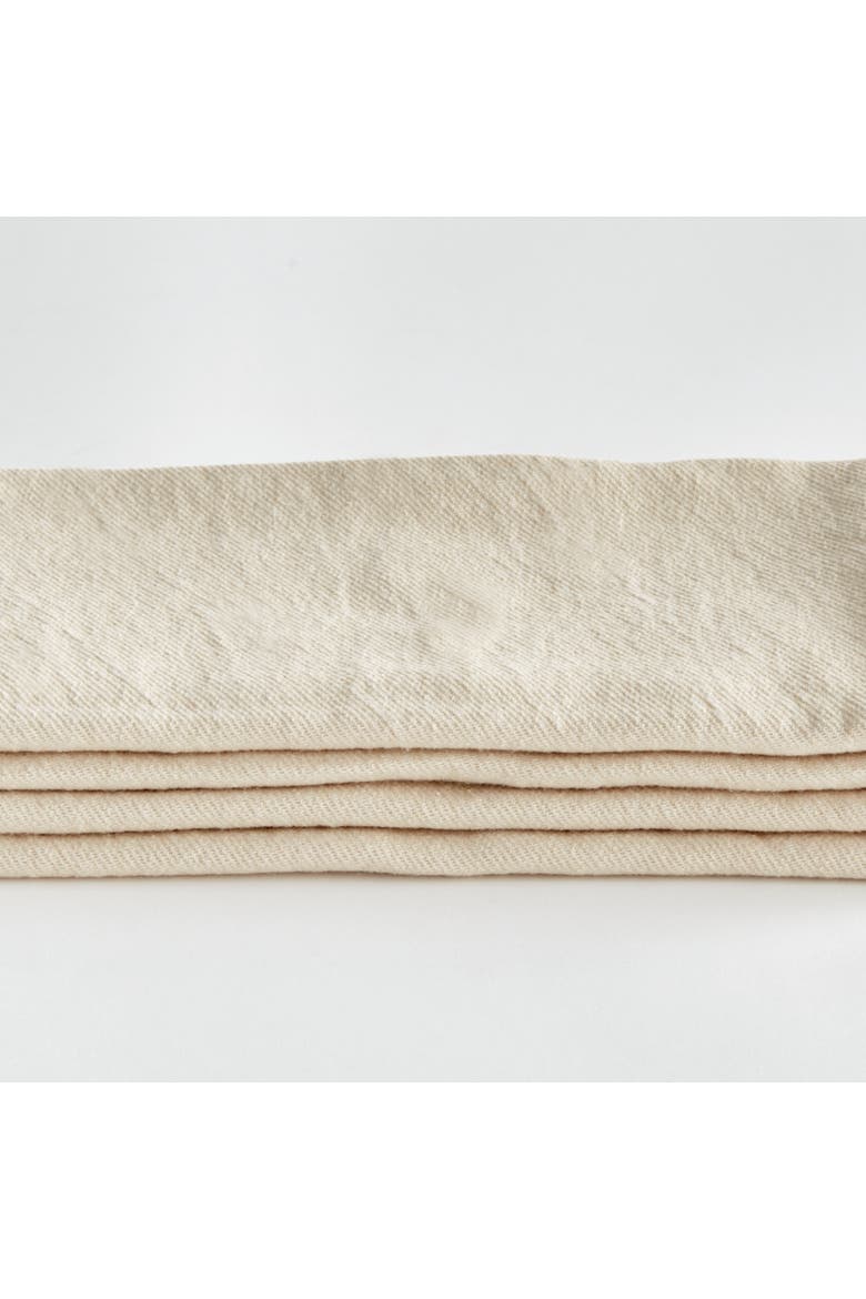 Sawyer Dinner Napkins Set of 4, Alternate, color, Yellow