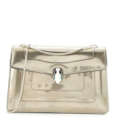 Serpenti Forever Shoulder Bag Patent Medium