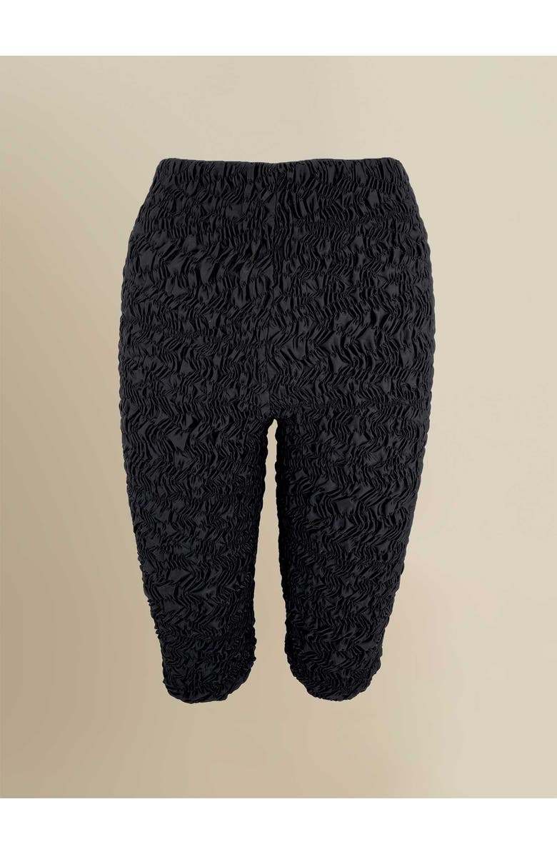 Contessa Mills Blair Cozy Elevated Fitted Long Shorts, Main, color, Black