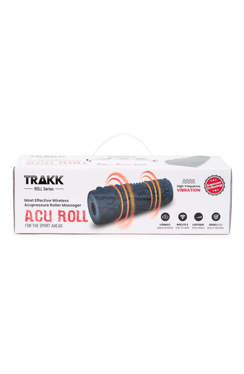 TRAKK Acu-Roller Multi Speed Vibrating Foam Roller Pain Relief and Muscle Recovery, Main, color, 
