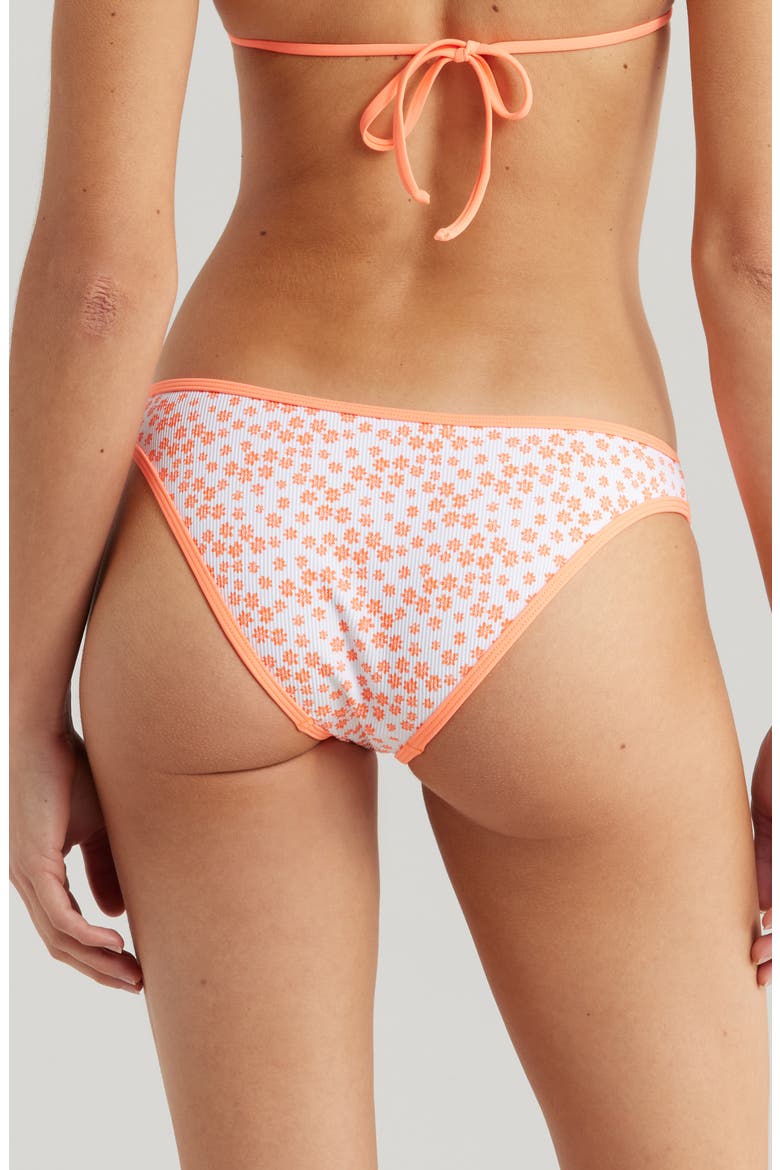 Modest Bind Bikini Bottoms, Alternate, color, ORANGE FANTASY