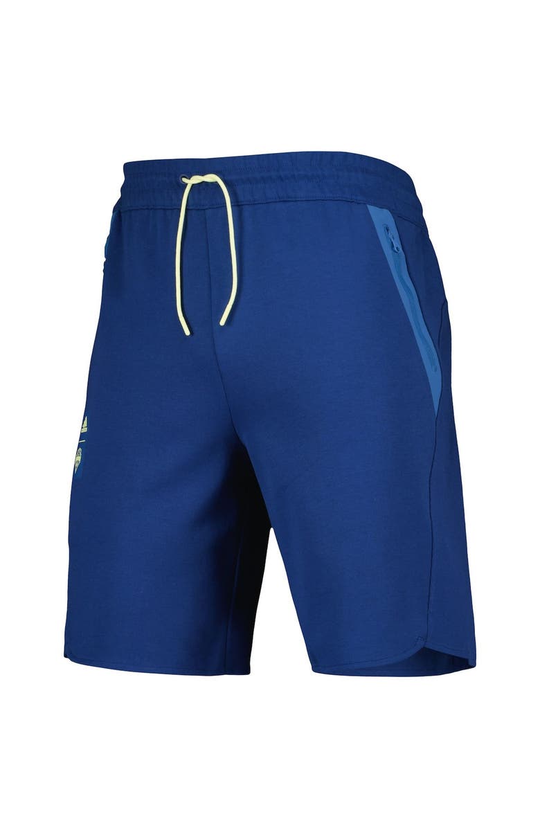 adidas Men's adidas Navy Seattle Sounders FC 2023 Player Travel Shorts, Alternate, color,
