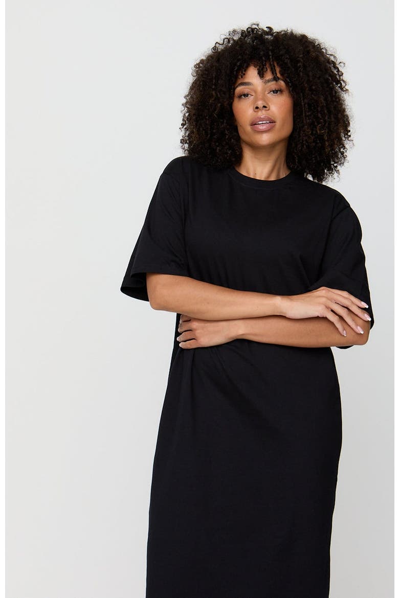Organic Cotton Ruby Maxi Dress, Alternate, color, black