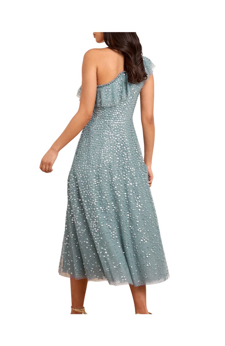Needle & Thread Dappled Sequin Ballerina Dress, Alternate, color, Thistle Blue