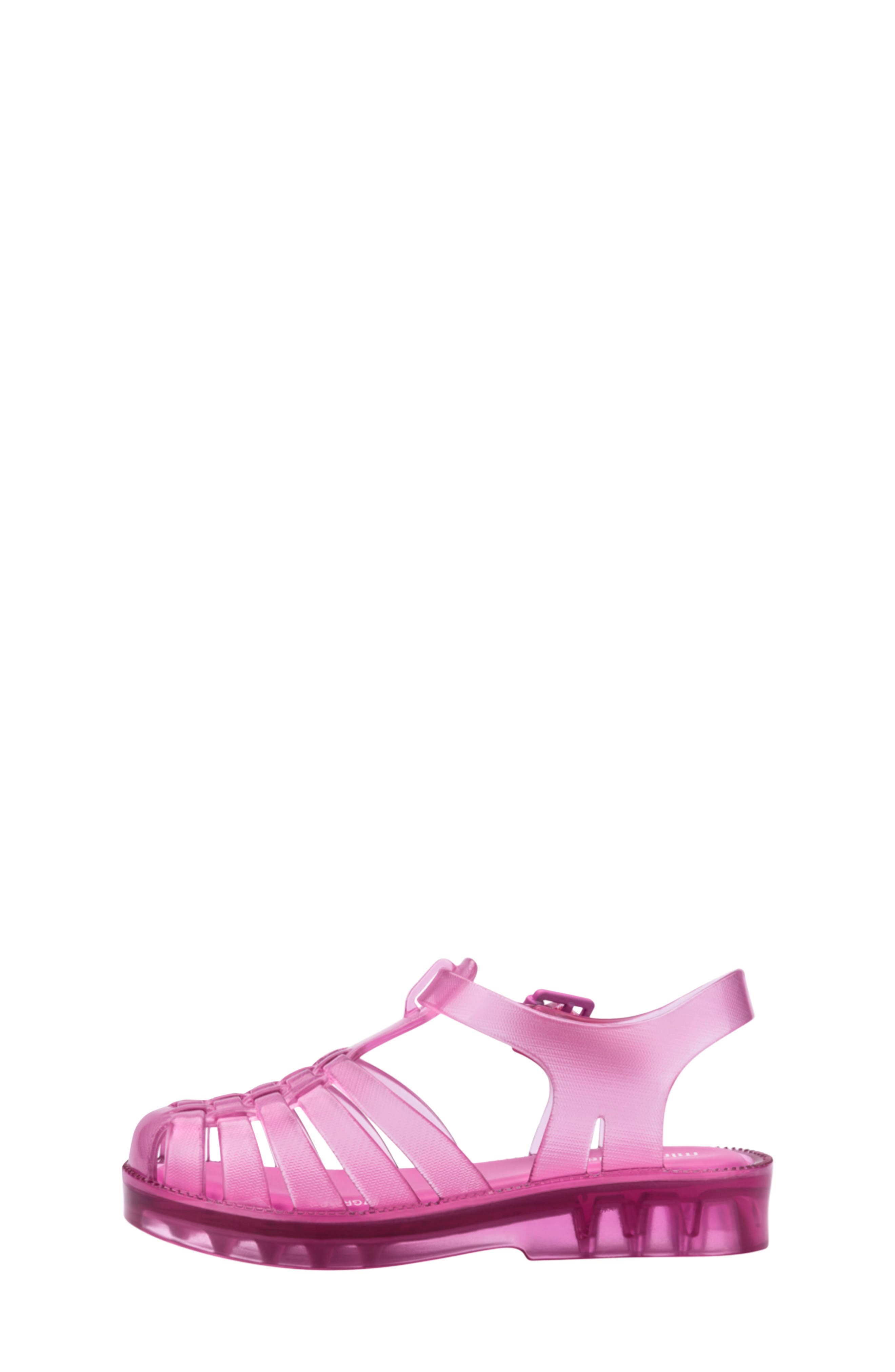 Possession Jelly Sandal, Alternate, color, TRANSPARENT PINK