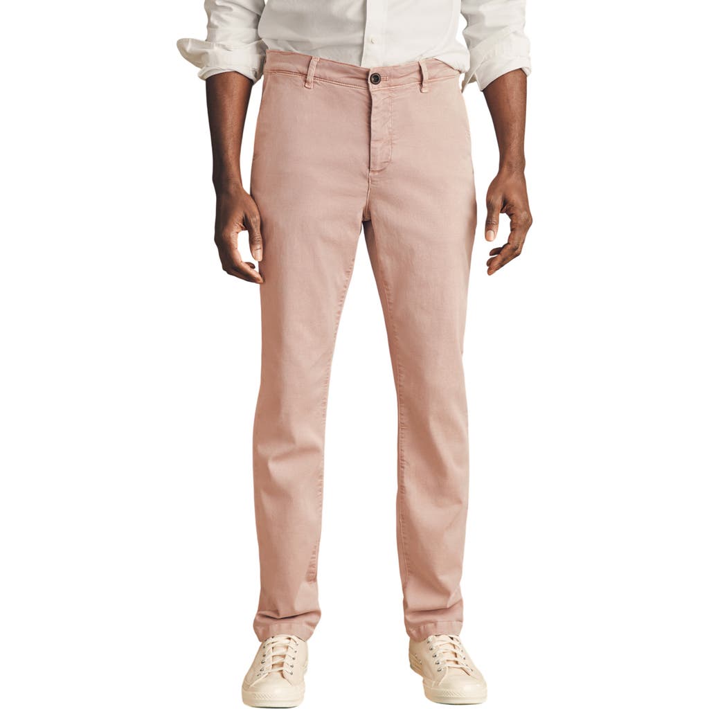 Faherty Coastline Chino Pants In Pink