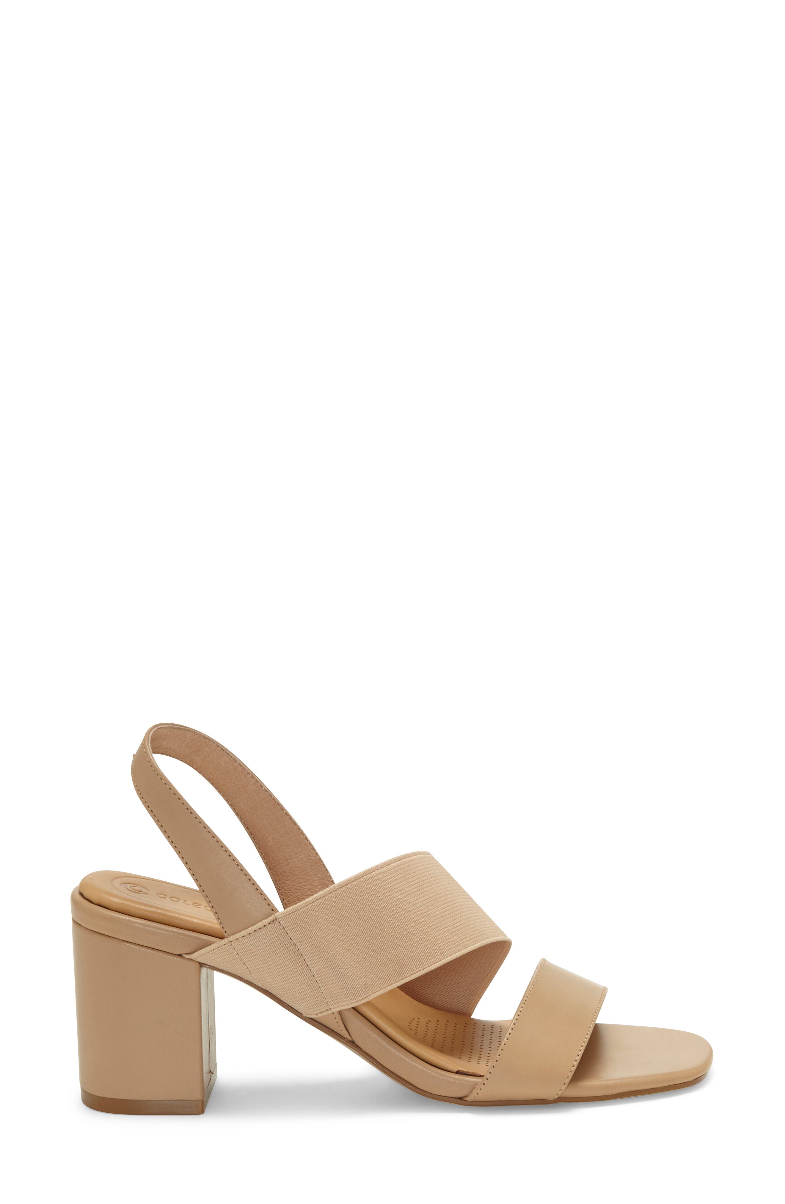 Hally Sandal, Alternate, color, LATTE LEATHER
