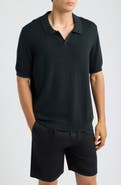 ALEX CRANE Lolo Organic Cotton Short Sleeve Sweater Polo