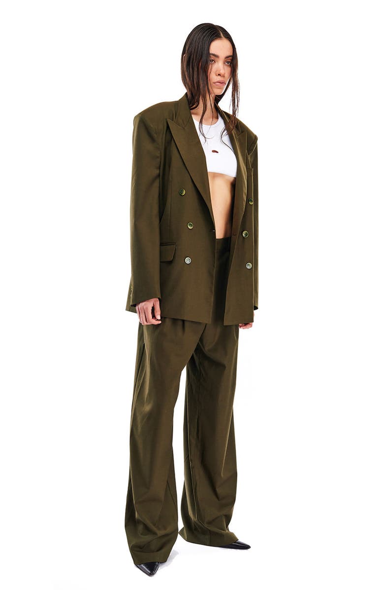 Mother of All Hedi Mid Waist Tailored Pants, Alternate, color, 