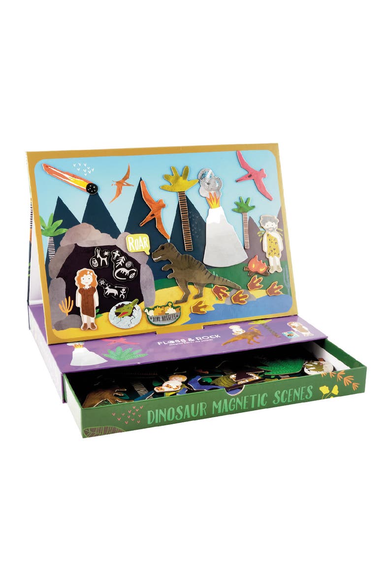 Magnetic Play Scenes, Main, color, Dino