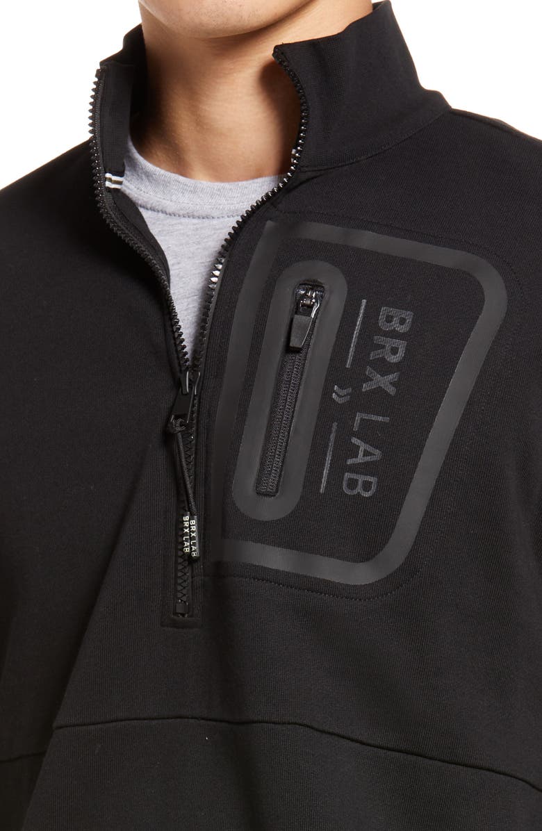 Brax Sion Quarter Zip Sweatshirt, Alternate, color, 