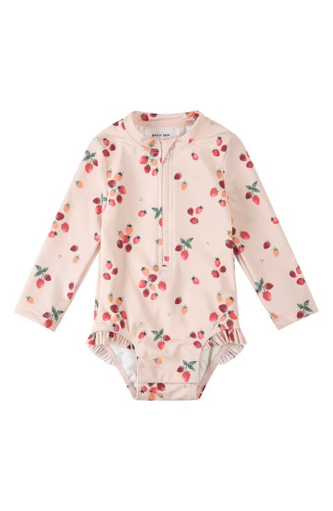 Long Sleeve UPF 50+ One-Piece Swimsuit (Baby)