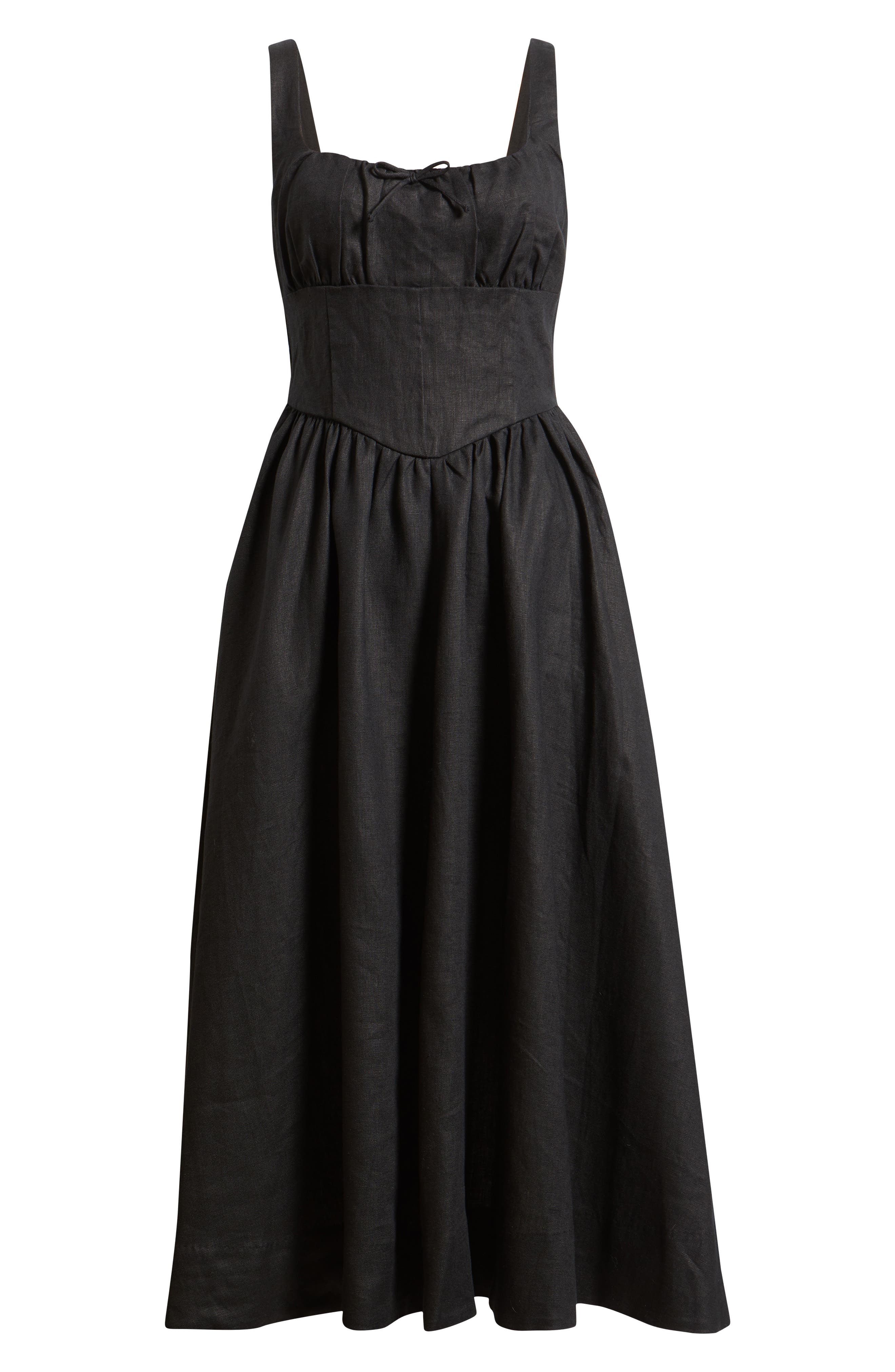 balia linen dress tea time Balia Linen Dress Color: Tea Time by Reformation