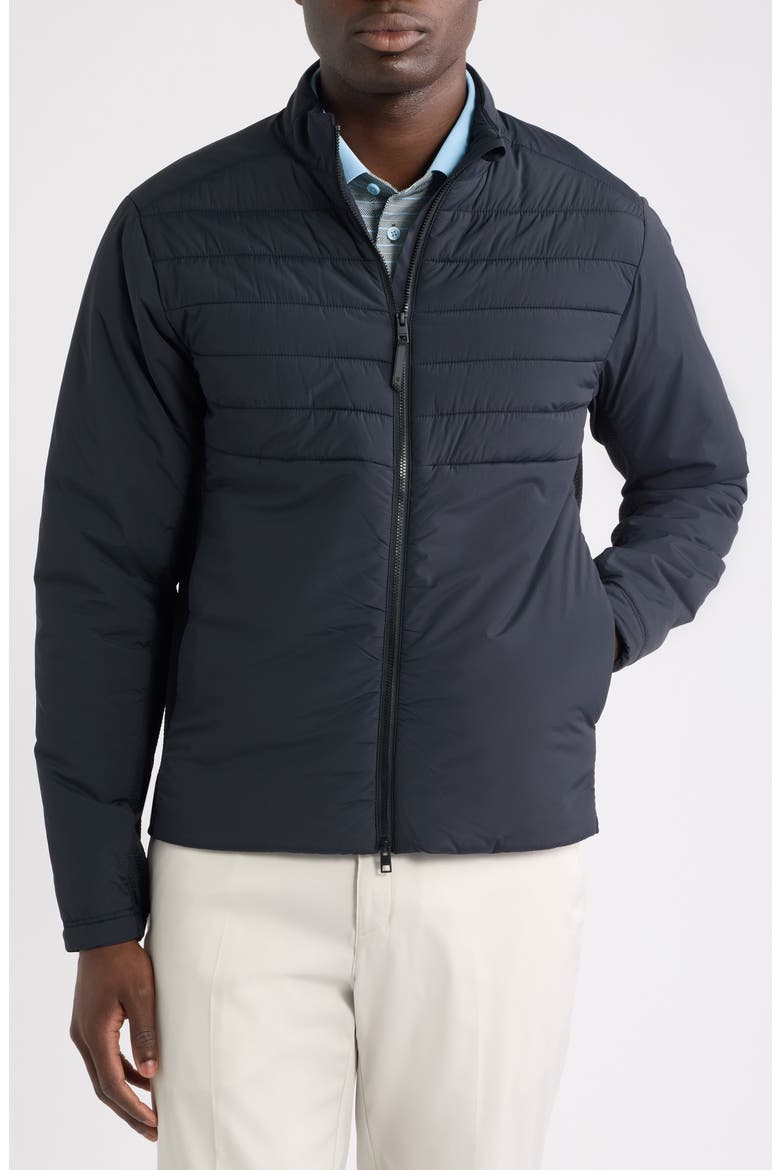 The Maverick Performance Stretch Hybrid Jacket, Alternate, color, ONYX