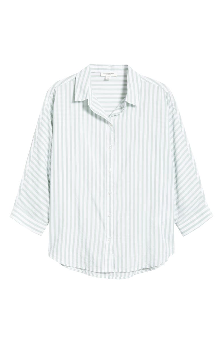 beachlunchlounge Wells Stripe Shirt, Alternate, color,