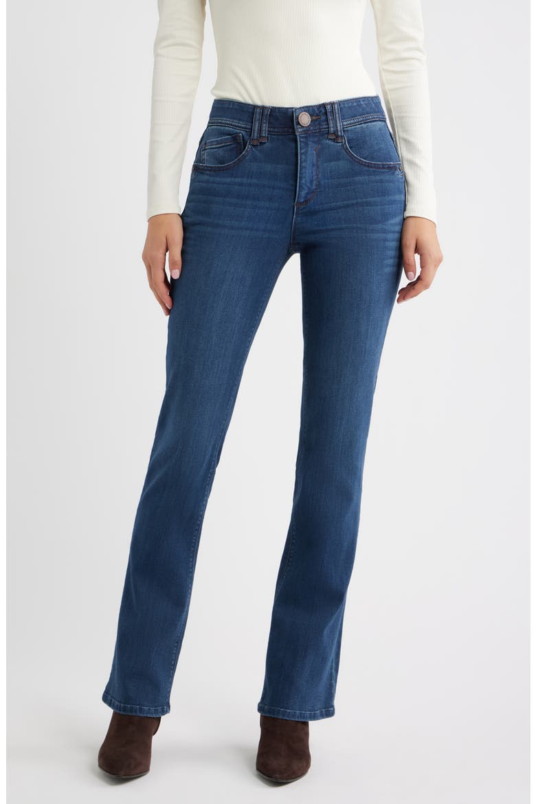 Brittany Baby Bootcut Jeans, Main, color, BLUE