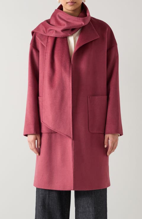 Gwen Merino Wool Scarf Coat