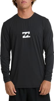 Billabong All Day Wave Graphic Long Sleeve UPF 50+ Surf T-Shirt