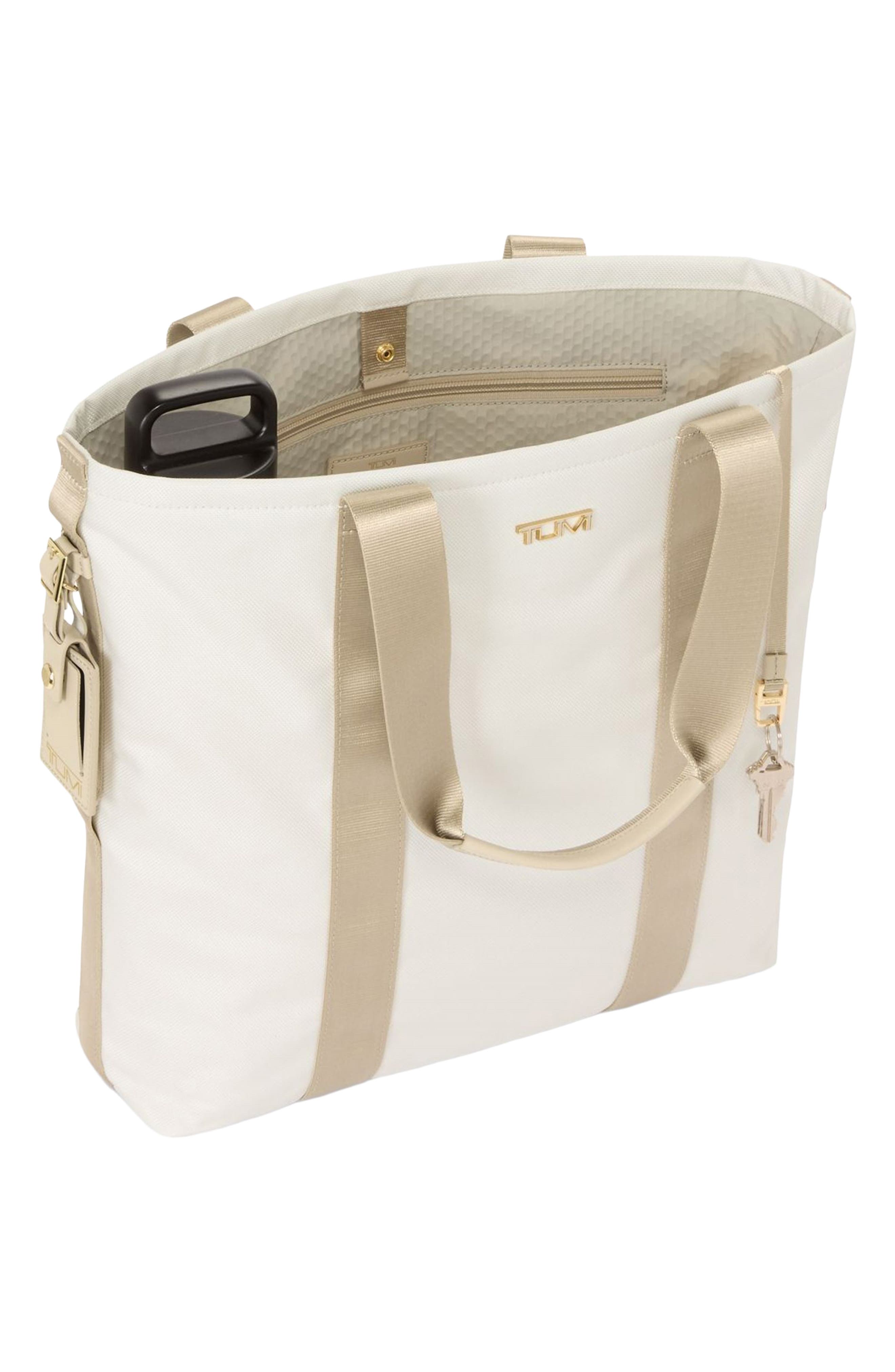 Alpha Bravo Essential N/S Tote, Alternate, color, OFF WHITE/ TAN