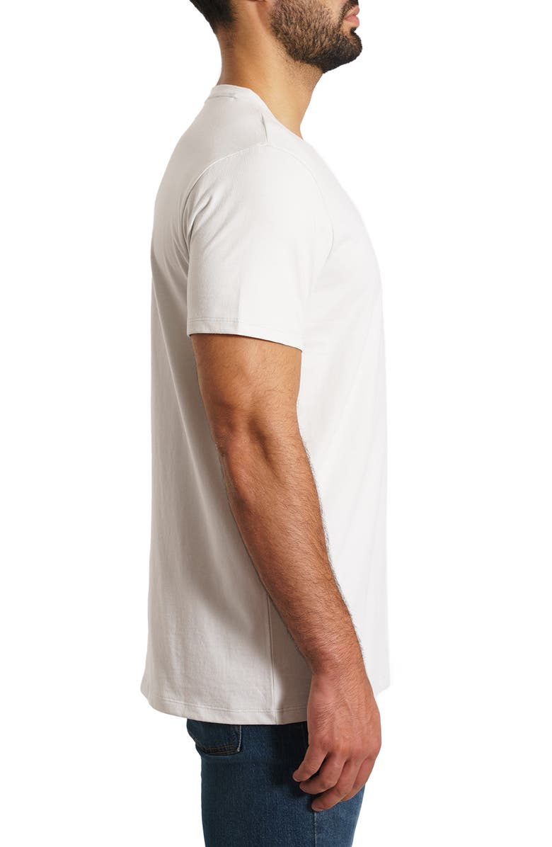 Jared Lang Solid T-Shirt, Alternate, color, Barely Blue