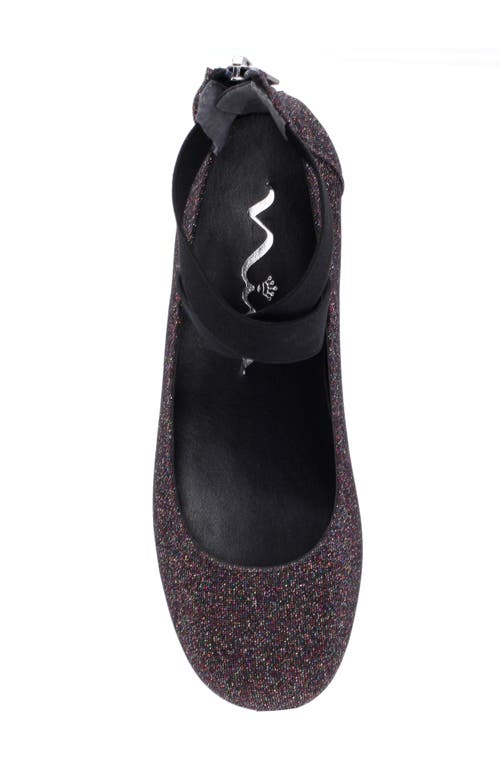 Nina Marissa Cross Strap Flat In Multi