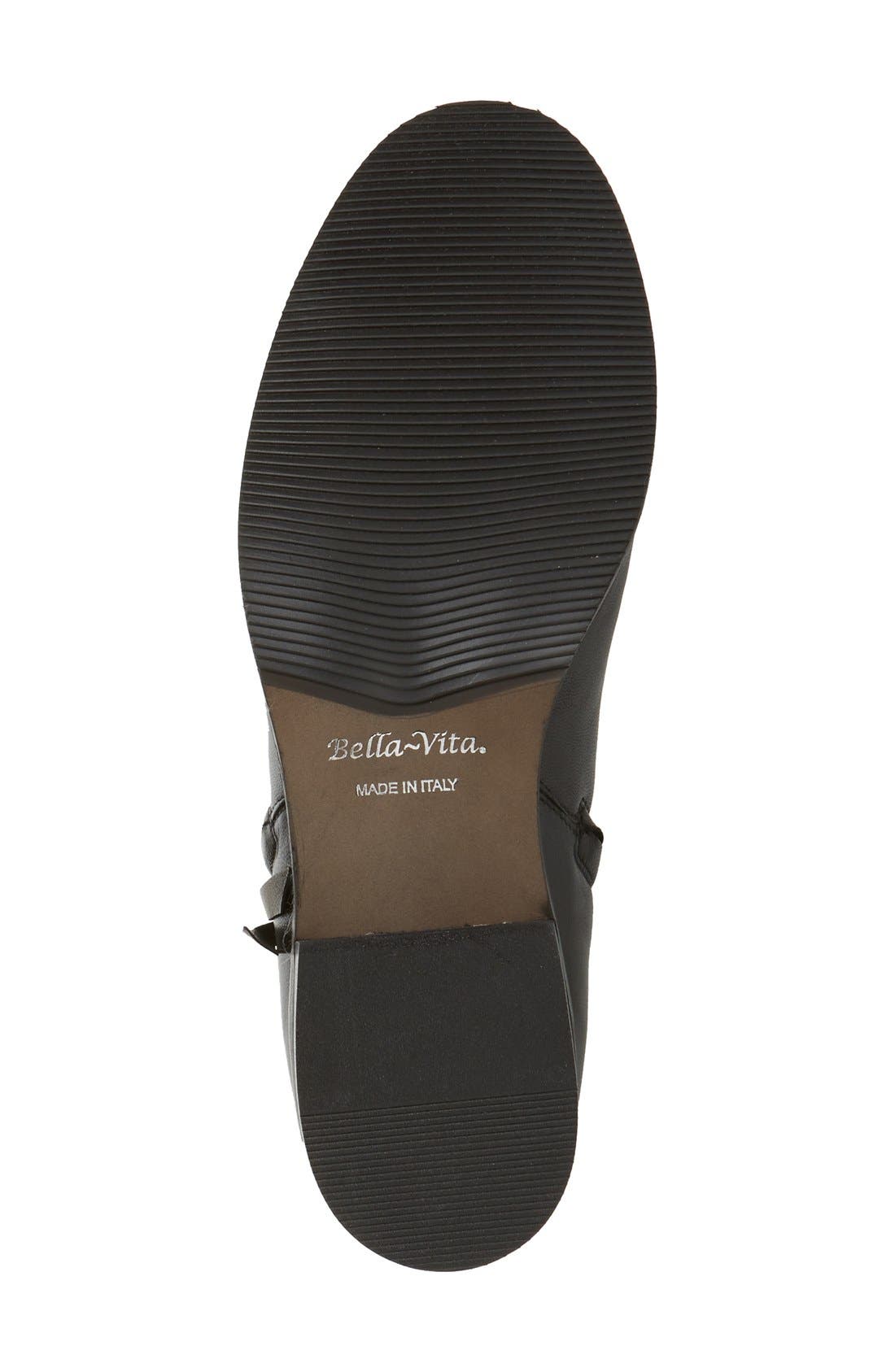 Bella Vita 'Dot' Split Shaft Zip Bootie, Alternate, color, 