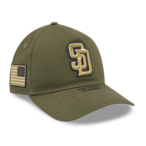 Men's New Era  Olive San Diego Padres 2026 Armed Forces Day 9TWENTY Adjustable Hat