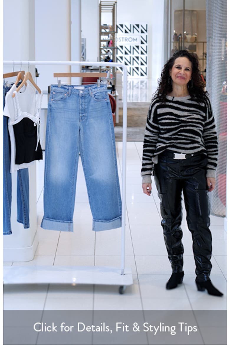 The Dodger Button Hover Cuff Wide Leg Jeans video