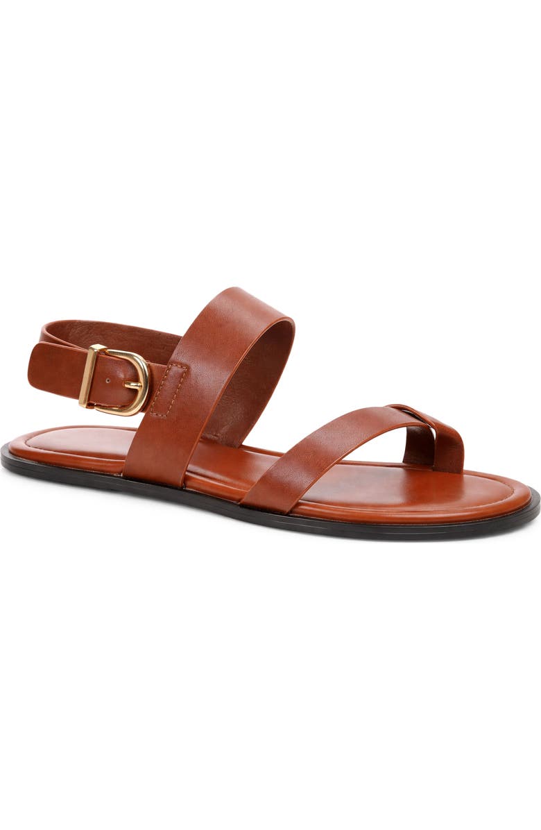 AquaDiva Toe Loop Sandal, Main, color, Cognac