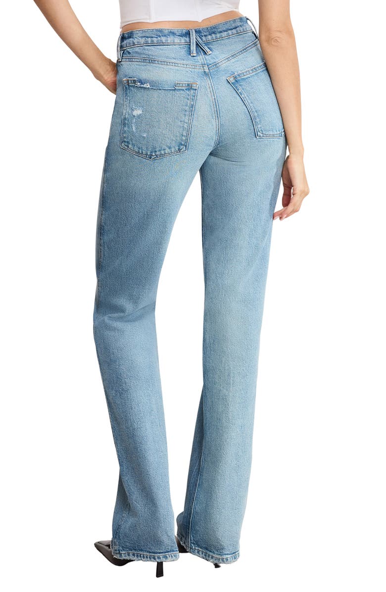 Good American Good Standard Bootcut Jeans, Alternate, color, Indigo998