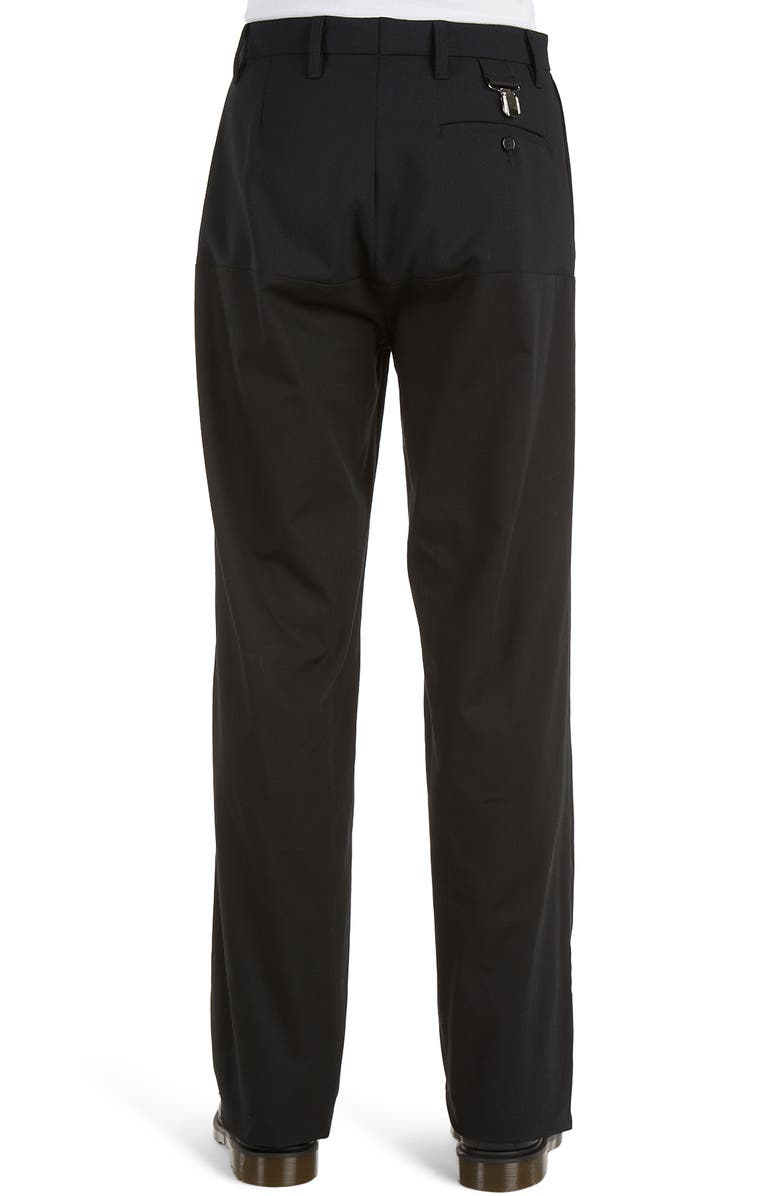 Raf Simons Horizontal Panel Wool Blend Pants, Alternate, color, 
